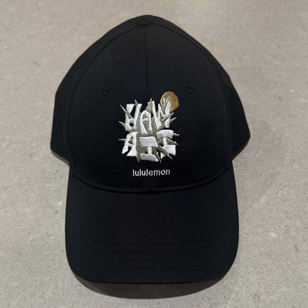 Lululemon Hawaii - black ball cap - unisex - w/ bag!! - fresh from Maui!